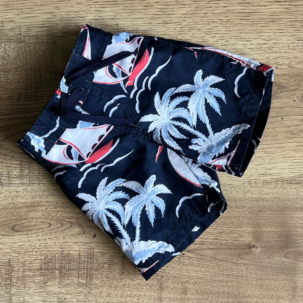 6-12mths Janie & Jack Boys Boardshort Swim Trunks